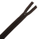 YKK Plastic Two-Way Open-End VISLON Zip, Black - 26" / 66cm